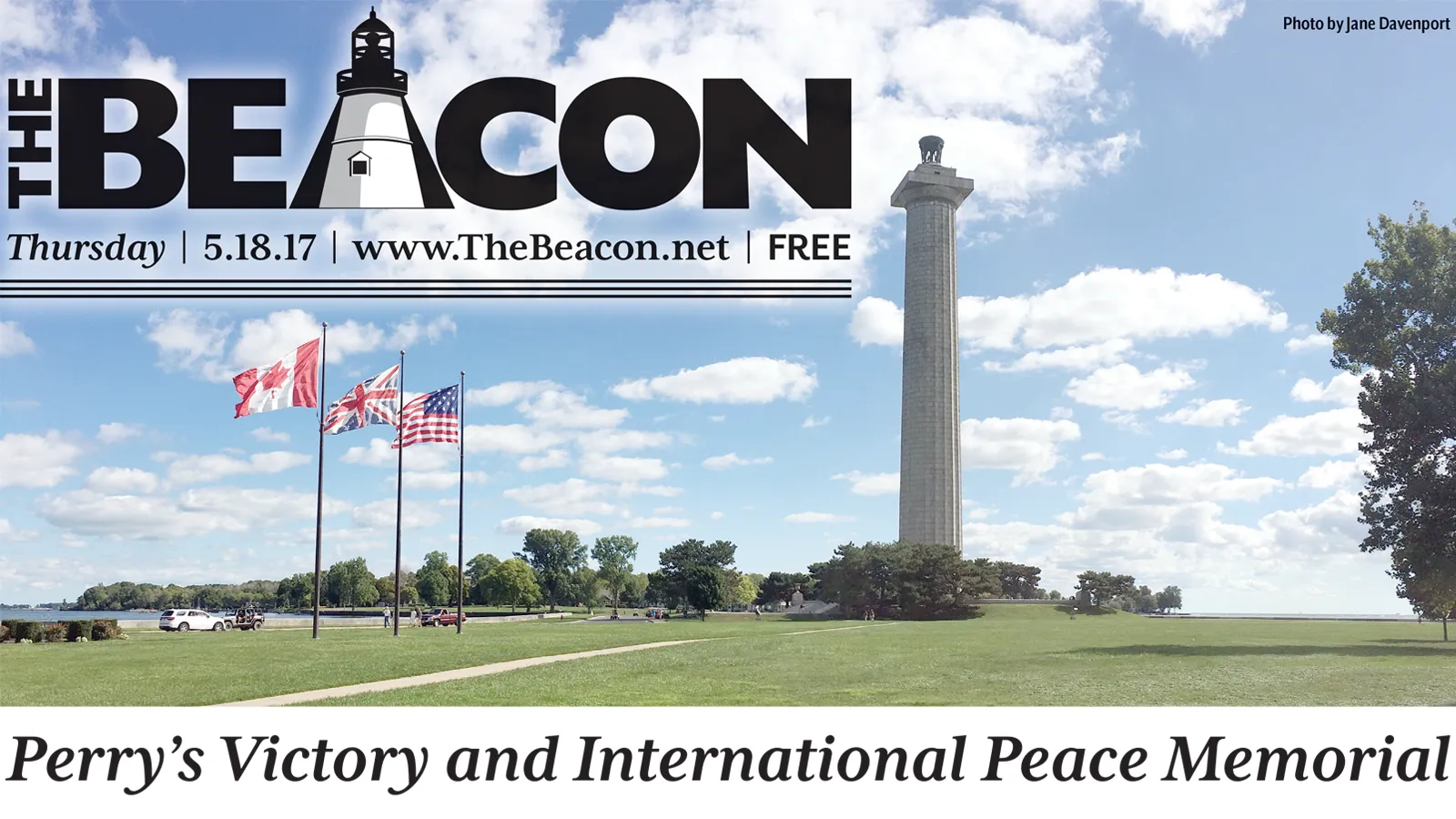 The Beacon newspaper front page from March 31, 2016 showing weekly editorial and advertising production